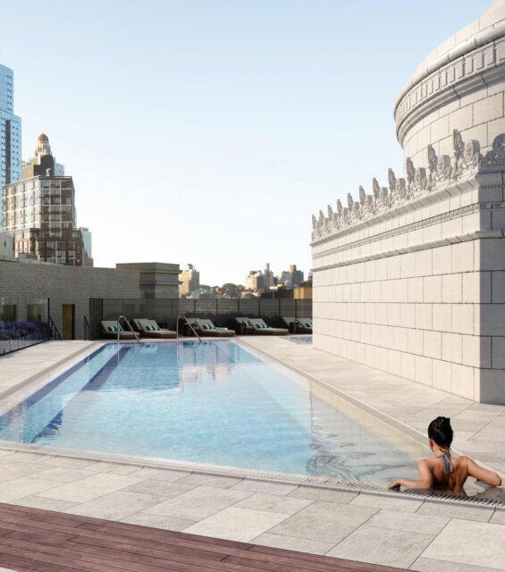 brooklyn tower dome pool